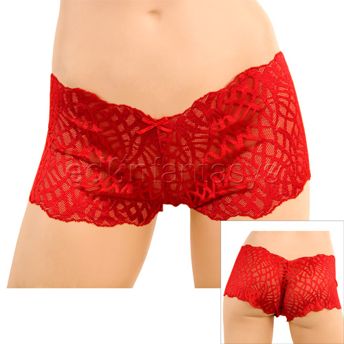 Lace tanga shorts - sexy panty discontinued