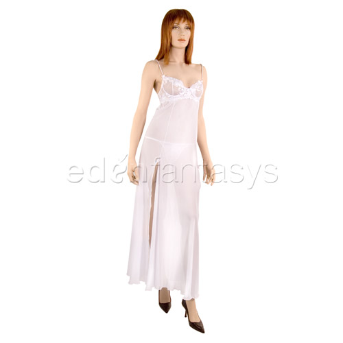 Iridescence gown with thong - gown discontinued