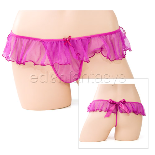 Bow back g-string - sexy panty discontinued