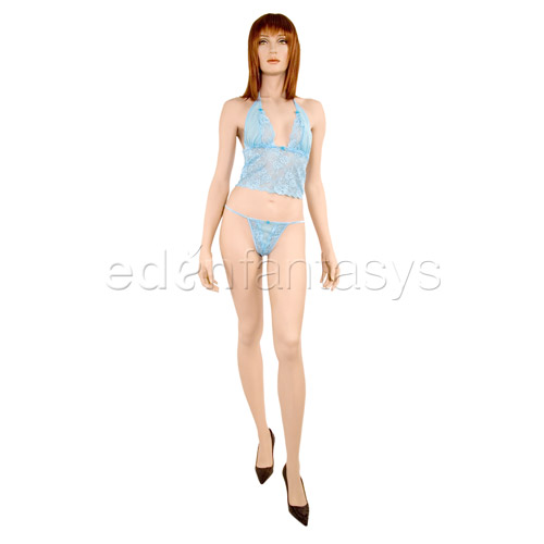 Blue mist bralette and thong - bra and panty set discontinued