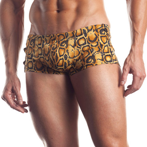 Leo shorts with strap detail - briefs discontinued