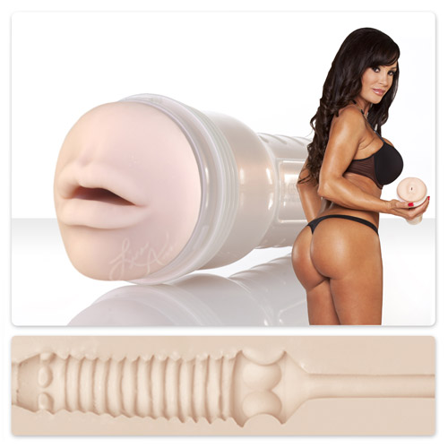 Fleshlight Girls: Lisa Ann mouth - blow job imitator