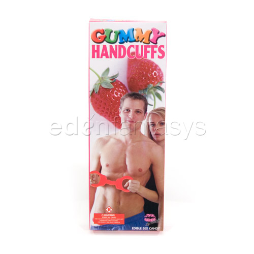 Gummy handcuffs - handcuffs discontinued