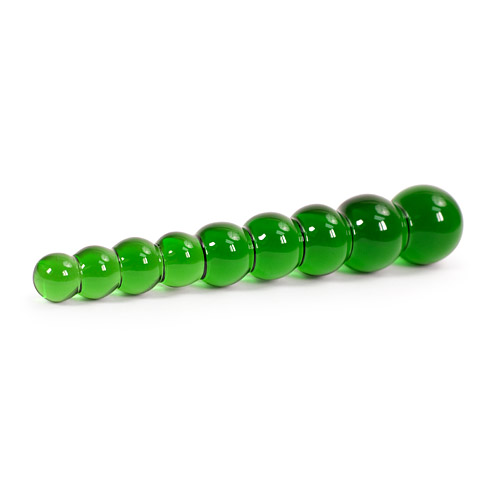 Magic scepter - glass anal beads
