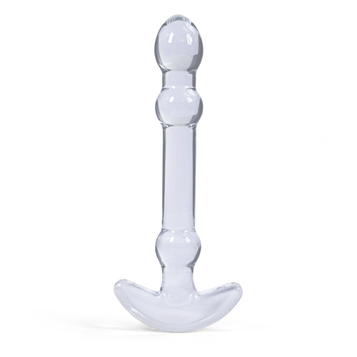 Glass anal starter - butt plug