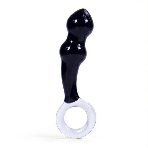 Onyx glass prostate massager