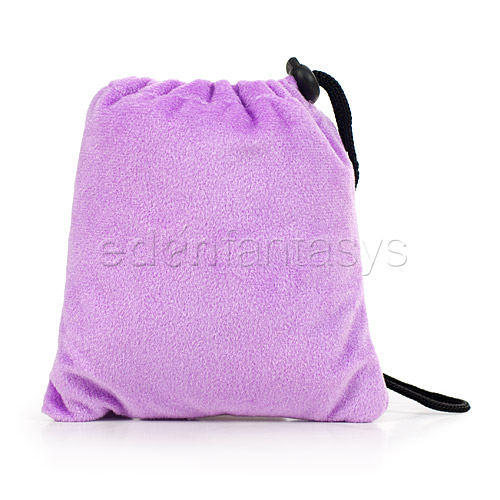 Purple padded pouch - storage container discontinued