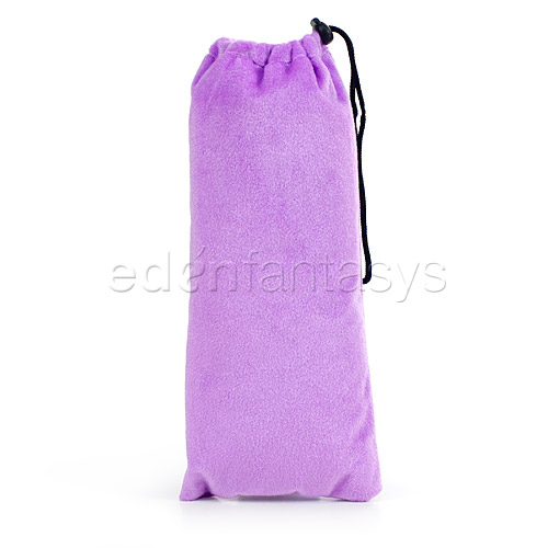 Purple padded pouch - storage container discontinued