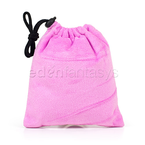 Pink padded pouch - storage container discontinued