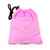 Pink padded pouch