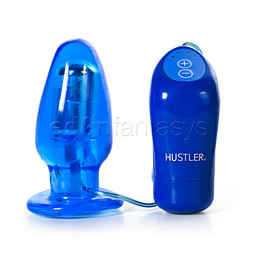 Provocative pleasure plug - vibrating anal plug