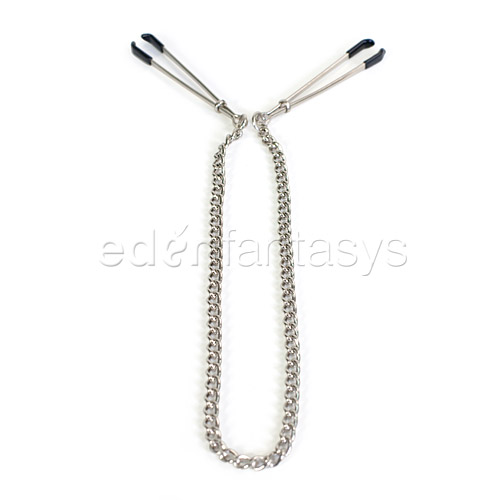 Tweezers withs chain - clamps