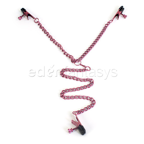 Y-style alligators with clit clamp - y style clit and nipple clamps discontinued