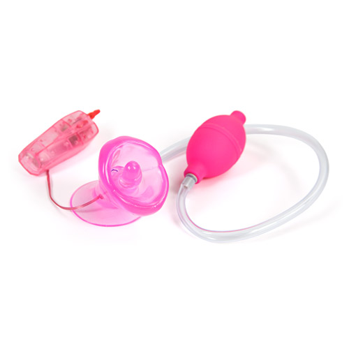 Naughty kisser vibro pump - vibrating pussy pump