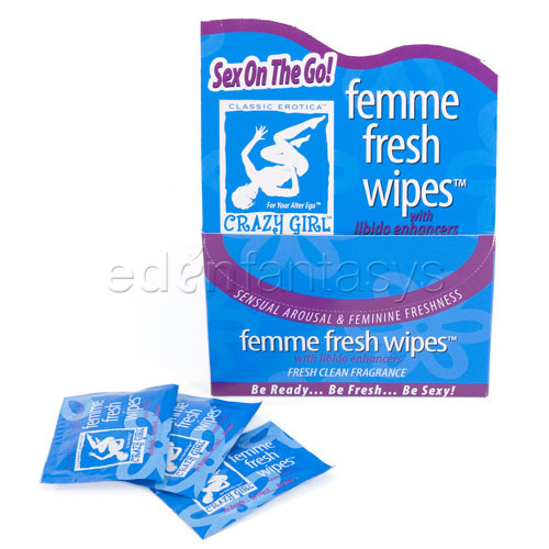 Crazy girl fresh wipes - wipes discontinued