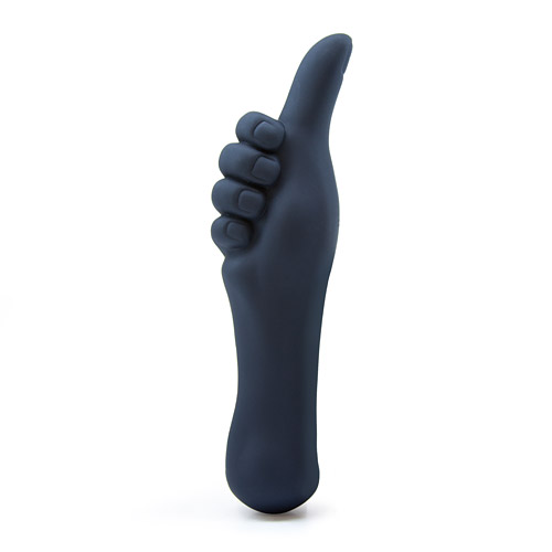 Thumb-up teaser - realistic dildo vibrator