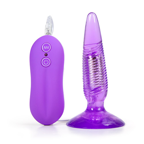 Anal pleasure vibrating twister - anal vibrator