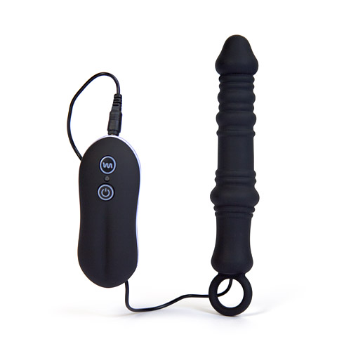 Escapade vibrating probe with ring - sex toy