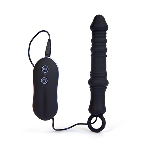 Escapade vibrating probe with ring - prostate massager