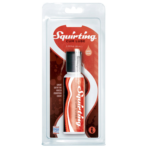 Squirting cum lube - lubricant discontinued