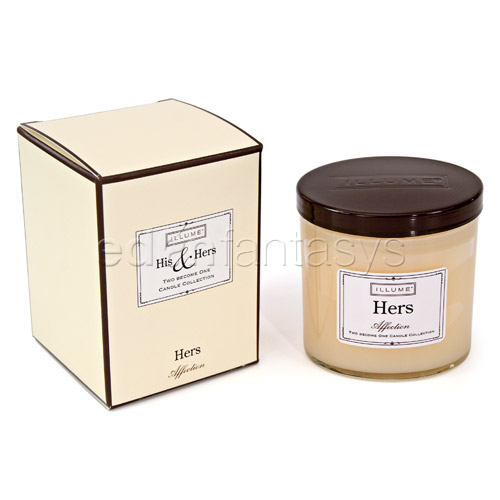 Illume his and hers - mood candle