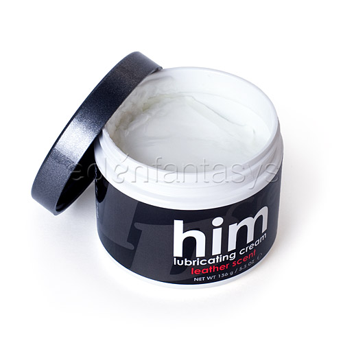 ID Him lubricating cream leather scent - lubricant discontinued