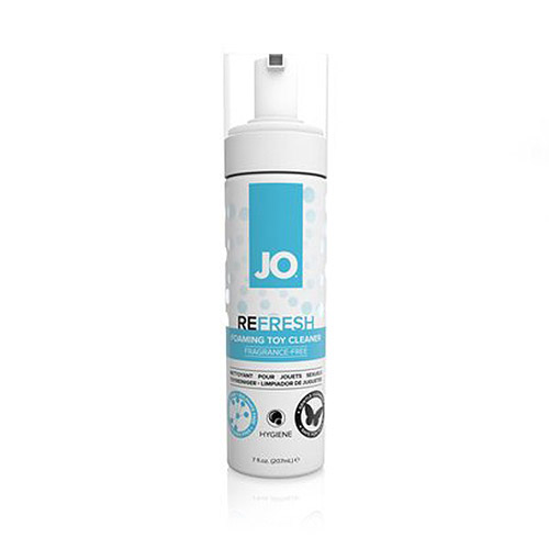 JO refresh foaming toy cleaner - cleansing foam