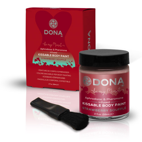 Dona kissable body paint - edible paint discontinued