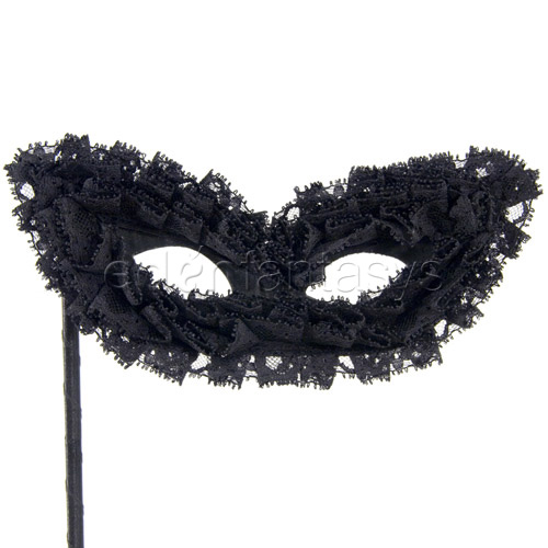Ruffle masquerade mask - mask discontinued