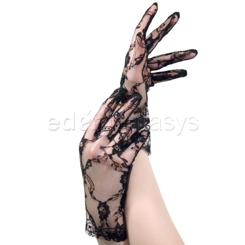 Wrist length lace gloves - glove discontinued