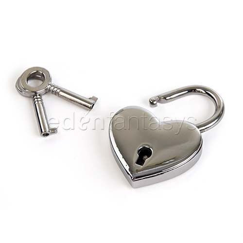 Polished padlock - storage container