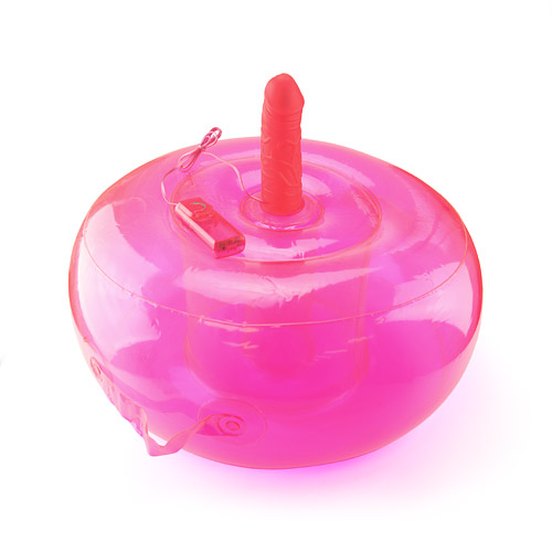 Bouncing vibrator - realistic dildo vibrator