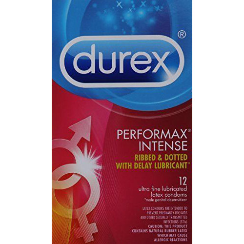 Durex performax intense 12 pack - male condom discontinued