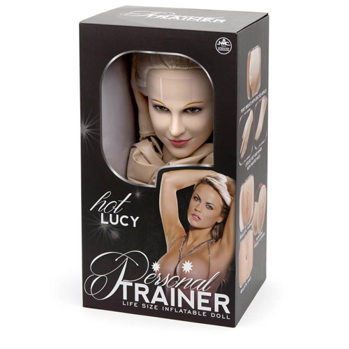 Personal trainer hot Lucy - sex doll