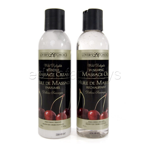 Scented massage combo - massage oil kit discontinued