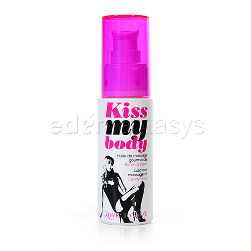 Kiss my body luscious massage oil - oil discontinued