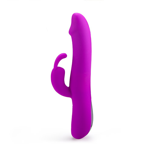 Thrill - rechargeable thrusting rabbit vibrator