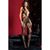 Deep-V lace bodystocking