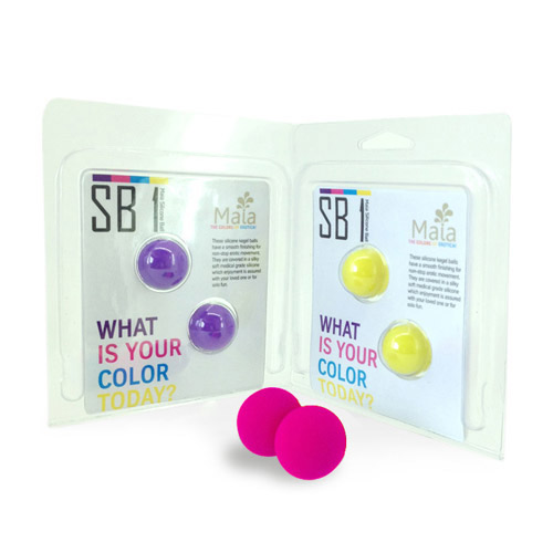 Silicone kegel balls - vaginal balls  discontinued