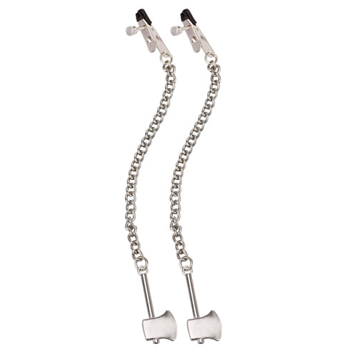 Hatchet nipple tweezers - nipple clamps discontinued