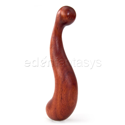 Smooth S shape - double ended dildo