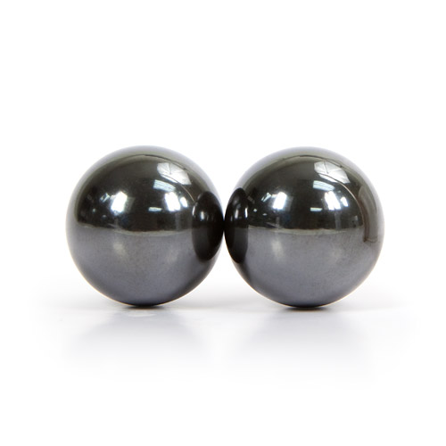 Nen-Wa magnetic hematite balls - weighted ben-wa balls