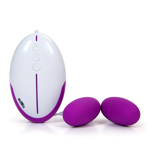 Eden Twin 12 Functions Bullets - dual vibrating bullets discontinued