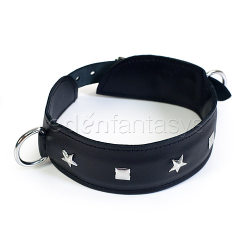 Leather collar - collar 