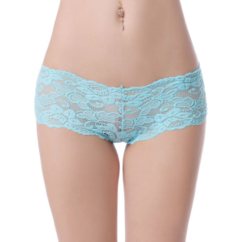 Aqua lace panty - sexy panties