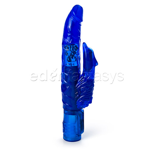 Deluxe clitty spinner dolphin - rabbit vibrator discontinued
