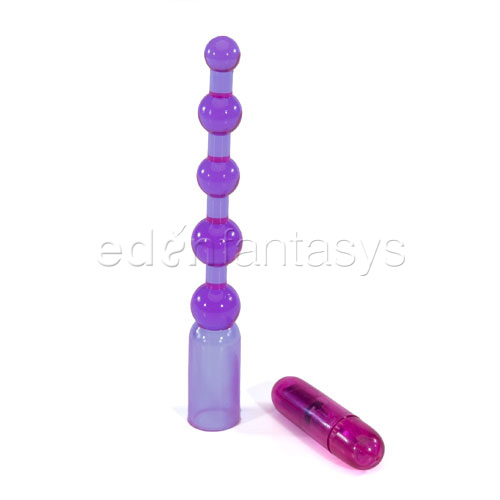 Vibrating anal beads
