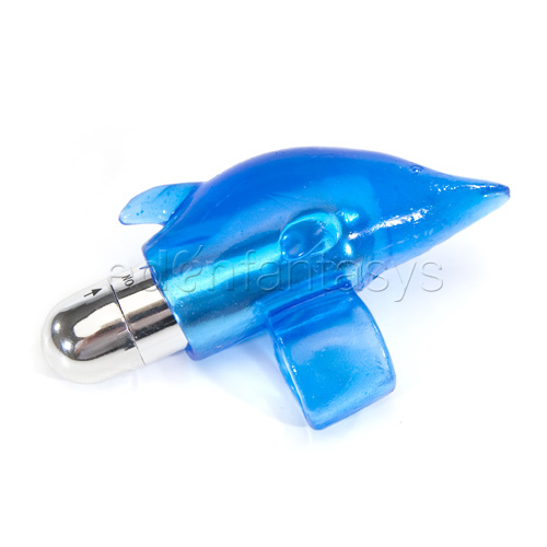 Blue dolphin finger vibe - finger vibrator