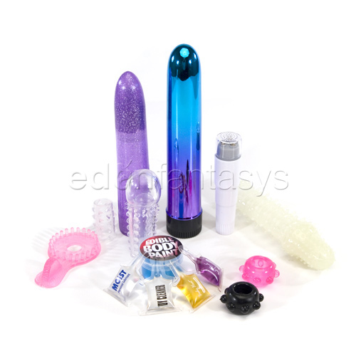 Silicone play set - vibrator kit  discontinued
