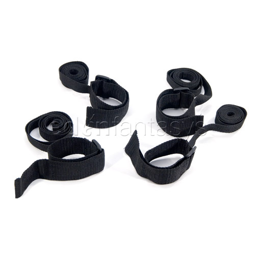 Fetish Fantasy cuff and tie set - wrist and ankle cuffs  discontinued